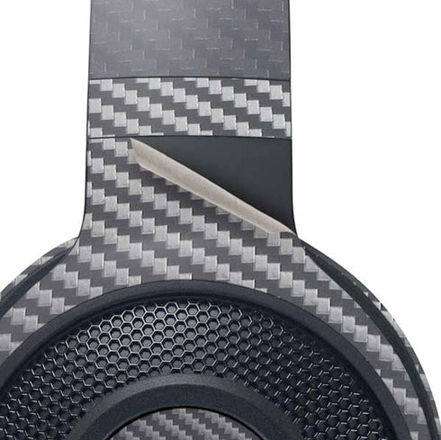 Silver Carbon Fiber Specialty Texture Material Razer Kraken X Skin
